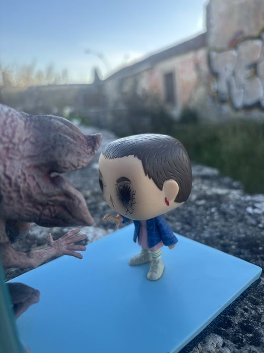 Eleven & Demogorgon