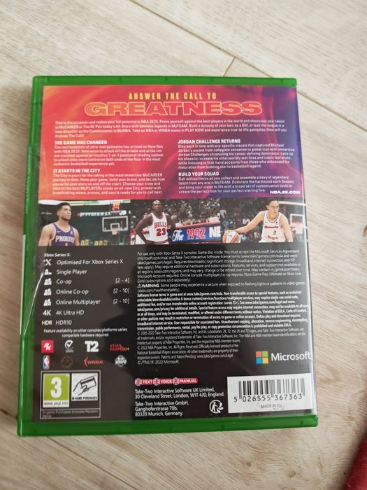 NBA 2k23 Xbox series X