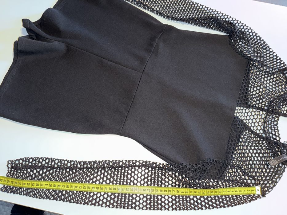 Трикотажный комбинезон-шорты с сетчатыми рукавами