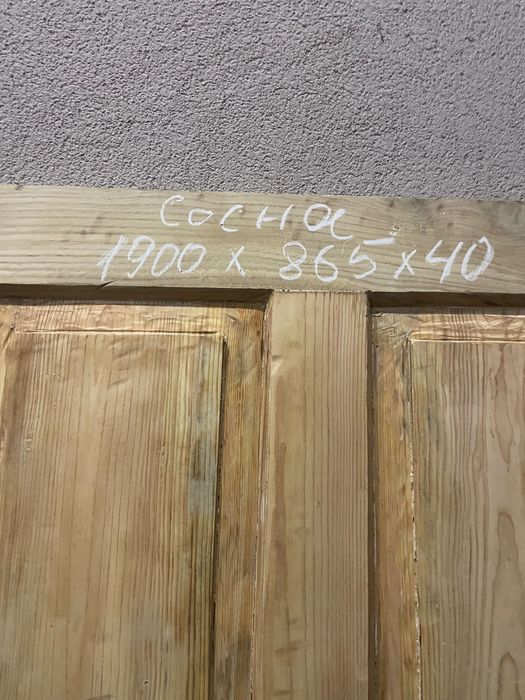 Двери сосна 1900 X 865 ×40 Без коробки