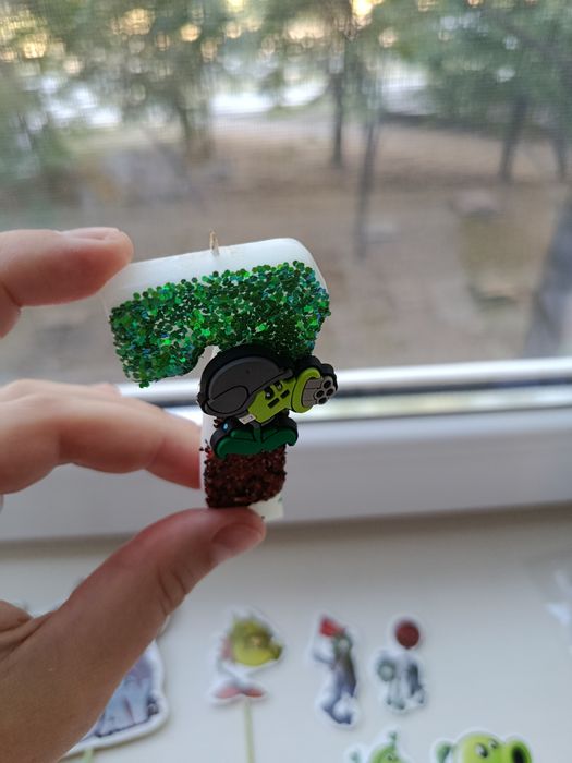 Фотозона аксесуари на день народження рослини проти зомбі Plants vs.  Zombies