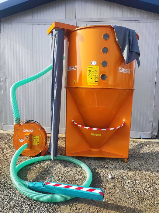 ZESTAW PASZOWY mieszalnik zaprawiarka +śrutownik ssąco-tłoczący/młynek