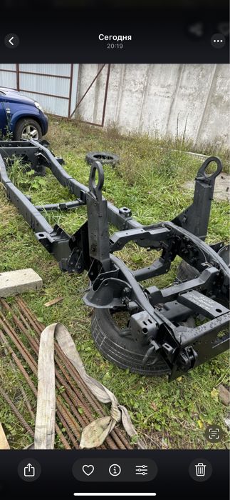 HMMWVE  1051//1052. Hammer H1 рама нова комплектна.