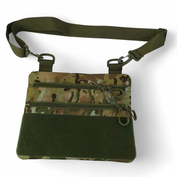 Сумка планшет с кобурой / сумка тактическая мультикам мужская
