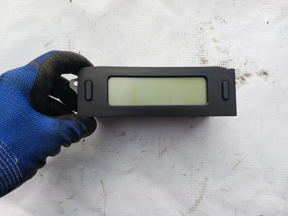 Wyświetlacz radia ekran środkowy Sagem PEUGEOT 807 1495869077 Citroen 807 Fiat Ulysse