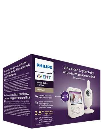 Philips Avent Baby Monitor - Monitor de Bebé - Usado a funcionar Bem