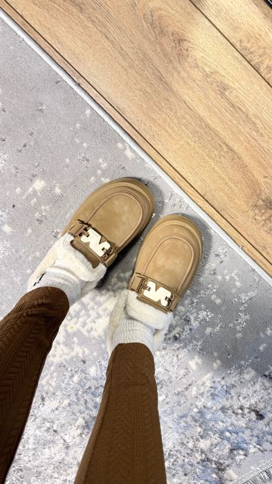 Угги лофери з хутром 37-38