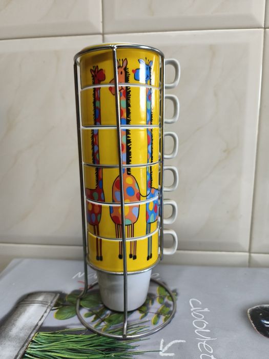 Conjunto de 6 chávenas