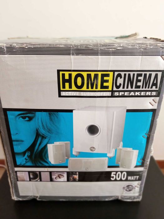 Active subwoofer com colunas US Blaster