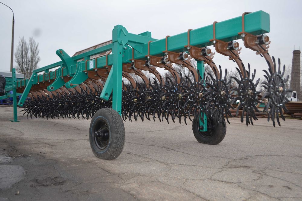 НОВА Борона ротаційна БР-6, мотика гідравлічна,  борона 6метрів