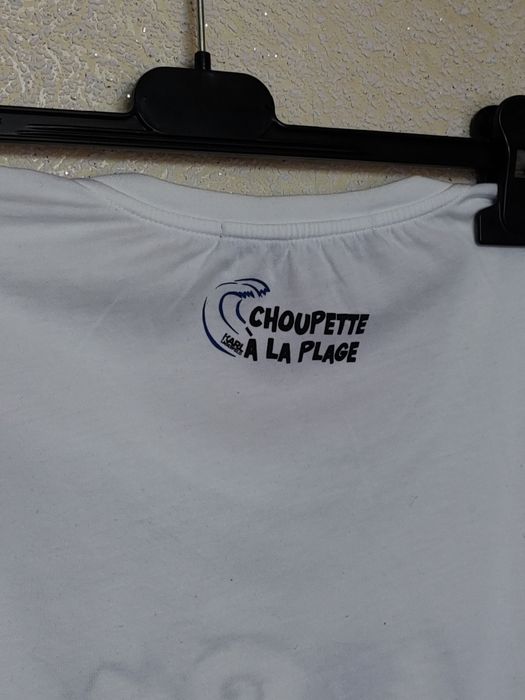 Футболка жіноча Karl Lagerfeld - Choupette à la plage оригінал