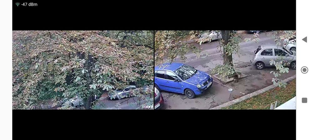 Камера видеонаблюдения вай фай с SD беспроводная на 2 объектива 8МП