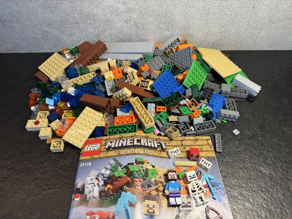 LEGO 21116 Minecraft Crafting Box zestaw kreatywny klocki