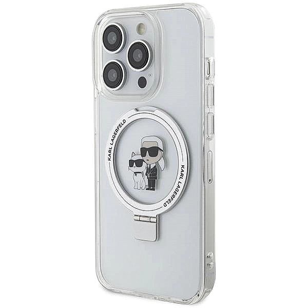 Etui Karl Lagerfeld Ring Stand Karl&Choupettte MagSafe do iPhone 14 Pr