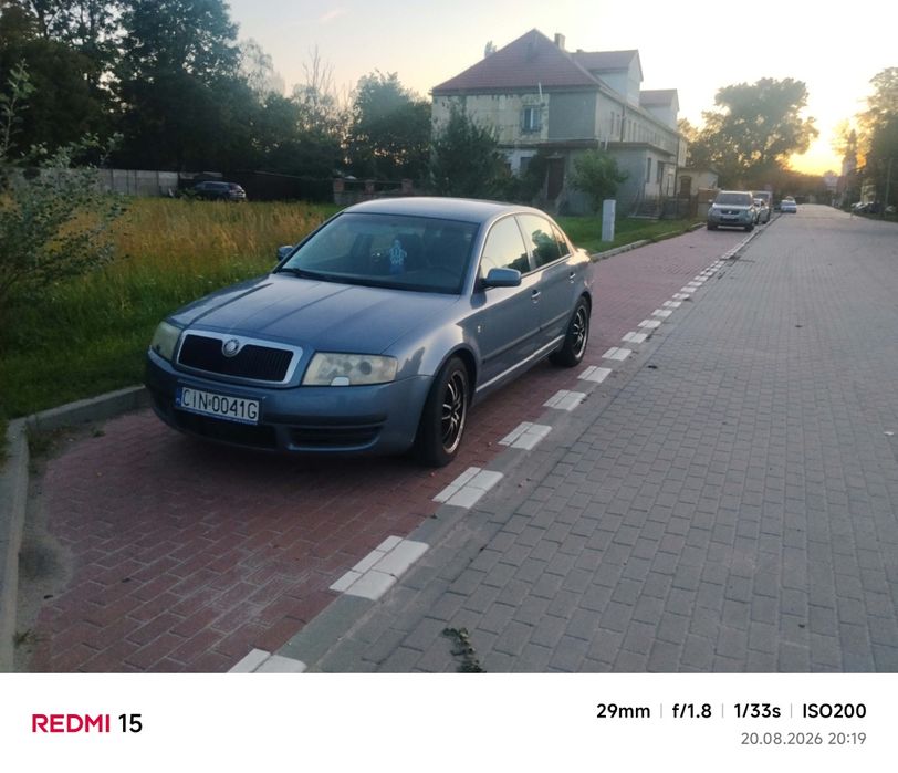 Skoda superb 2002 2.0 lpg