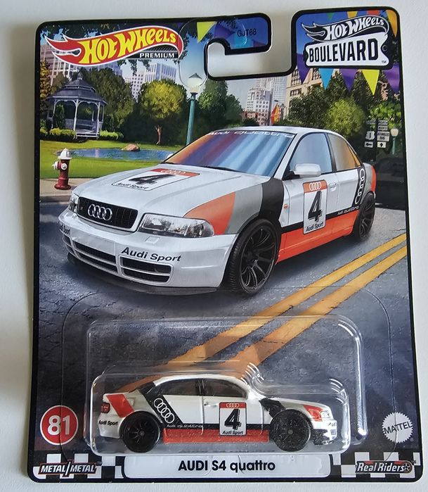 Hot Wheels Boulevard 81 Audi S4 Quattro