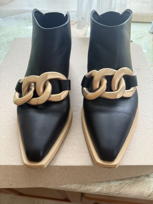 Ботинки казаки angelo bervicato оригинал