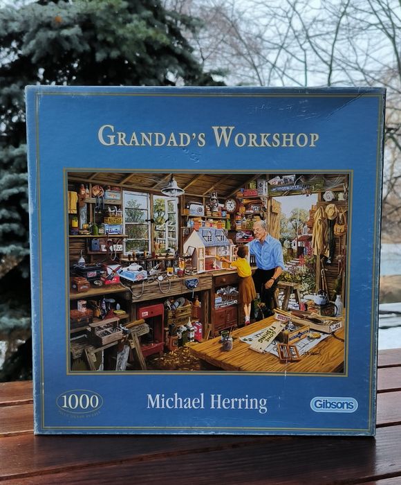 Пазли Gibsons Granddad's workshop 1000 елементів.