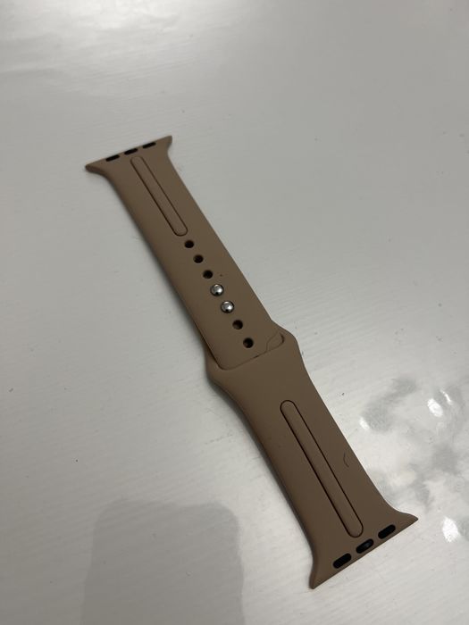 Силіконовий ремінець Sport Band для Apple Watch 38/40/41 Пудра