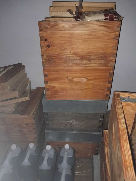 material apícola e centrifugador