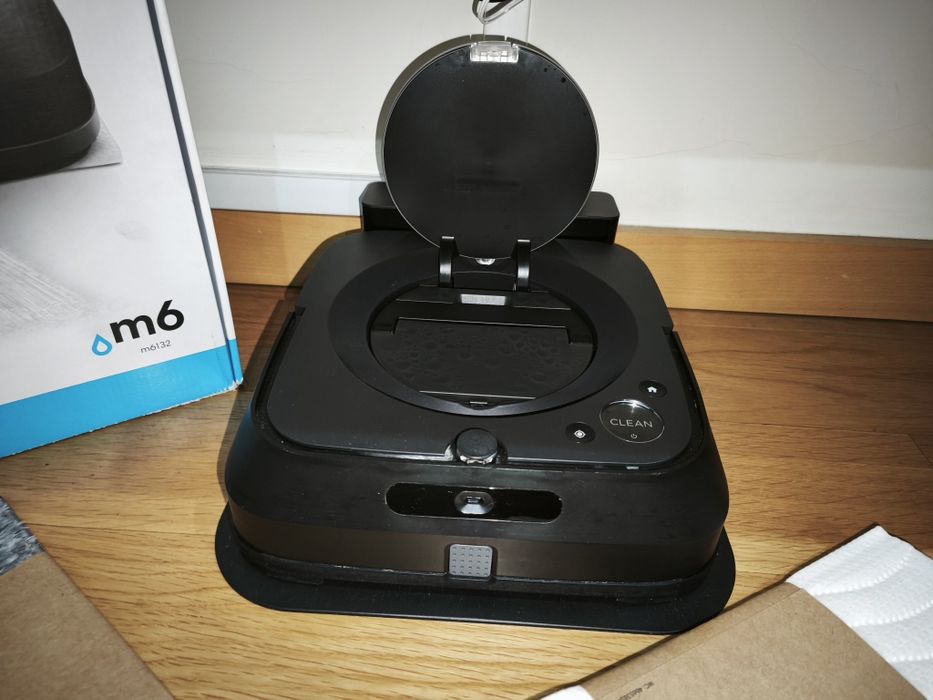 Robot Lava Chão iRobot m6 – Topo de Gama – Caixa e Acessórios