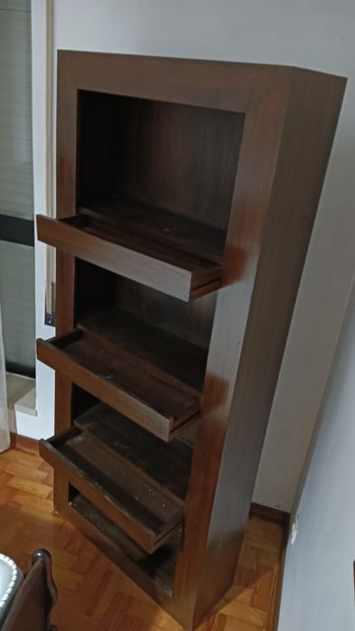 Móvel Estante com gavetas fashion