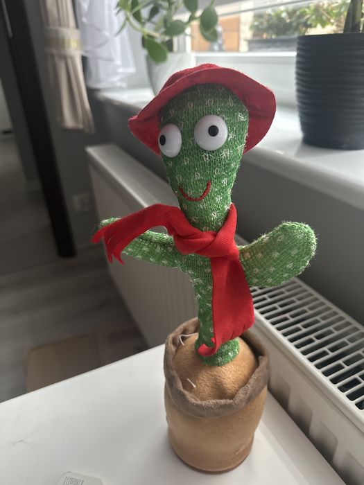 Zabawka grający kaktus