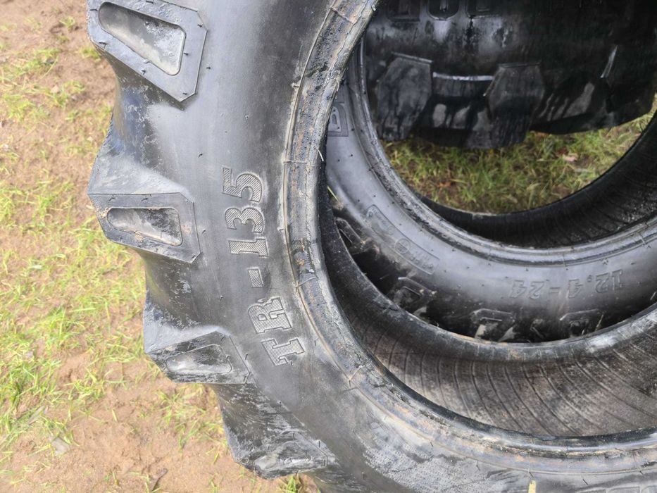 Opona BKT TR-135 12.4-24 8PR stan bardzo dobry D003