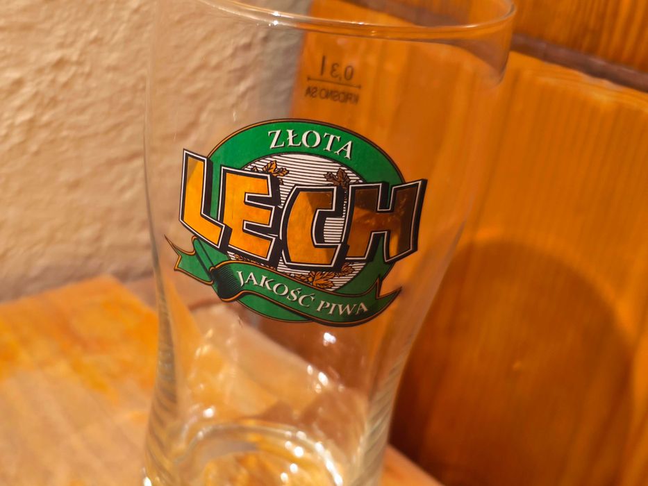 Szklanka pokal piwo Lech 0,3l