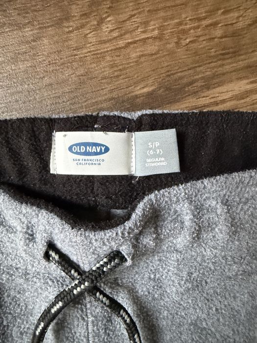 Флісові штани Old Navy S (petite) сірі, теплі.