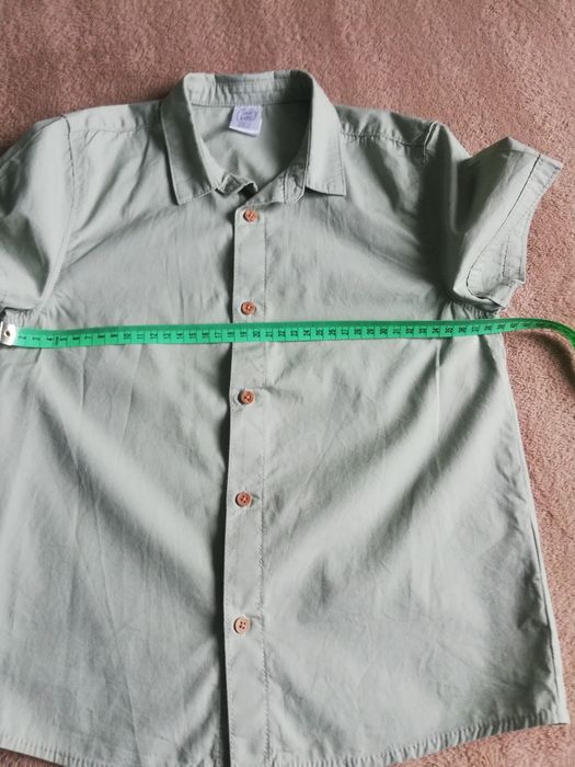 Koszule z krótkim rękawem rozm. 134