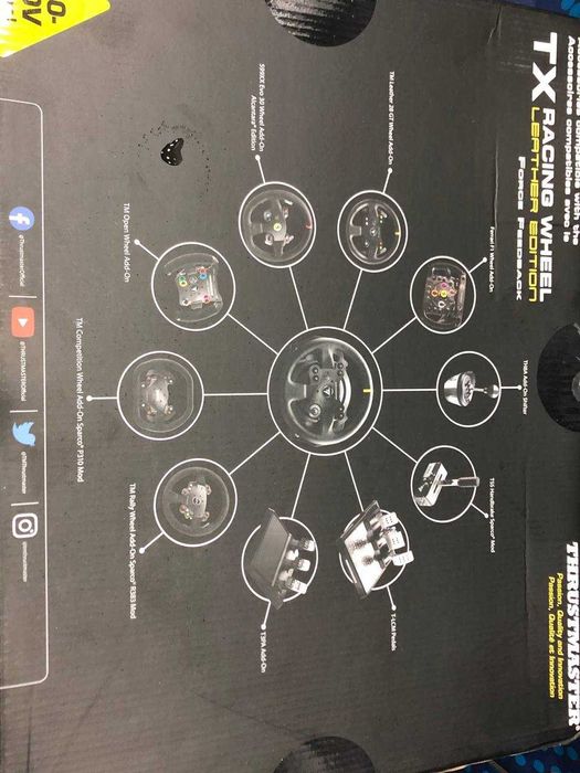 Кермо ThrustMaster TX Racing Wheel Leather Edition (4460133) • Новий!