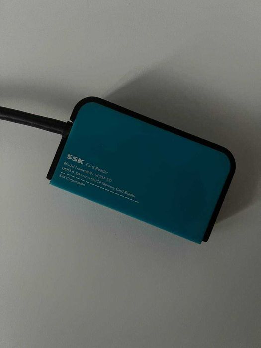 Czytnik kart pamięci SSK USB 3.0 SD microSD