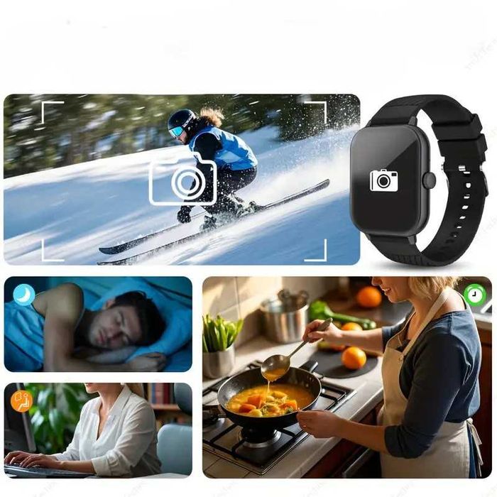 Смарт-годинник у стильному рожевому кольорі, Pink — новий!