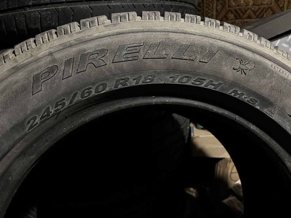 Резина зима липучка Pirelli 245/60/R18