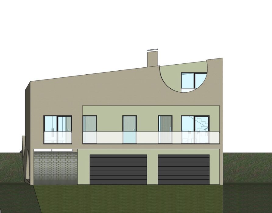 Terreno  1300m com projecto aprovado