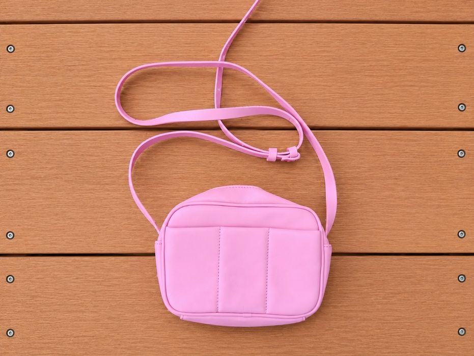 Mala Tiracolo Rosa Parfois Compacta em Excelente Estado | Pink Parfois Crossbody Bag