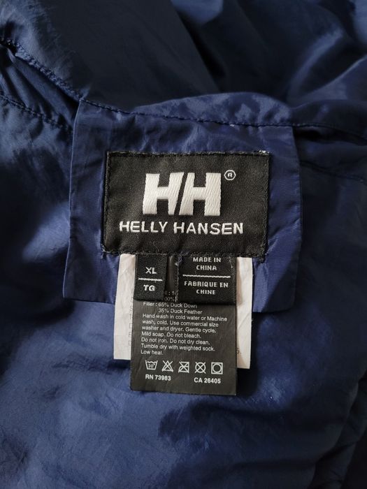 Kurtka puchowa helly hansen dwustronna