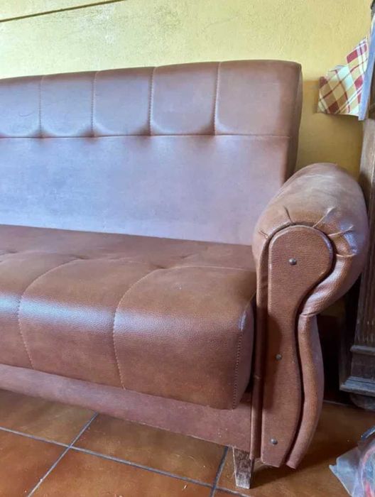 Sofá cama napa castanha