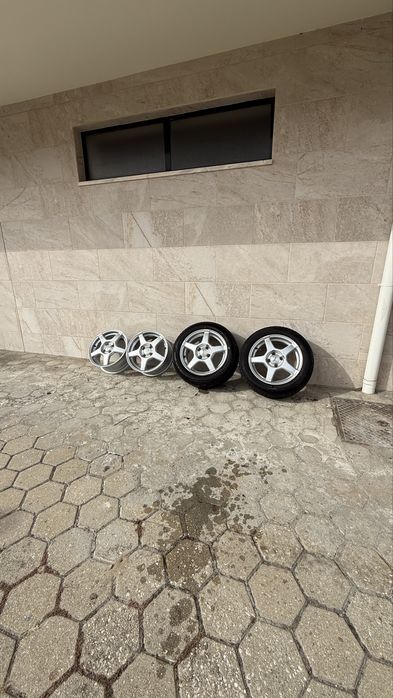 Vendo: 4 jantes Inter Action 4x100 MINI R50 R52 R53 + 2 pneus