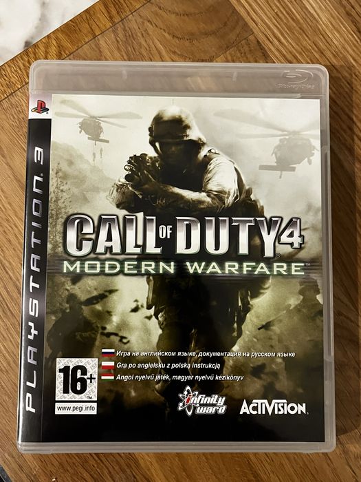 Call of Duty 4 Modern Warfare PS3 - stan doskonały,