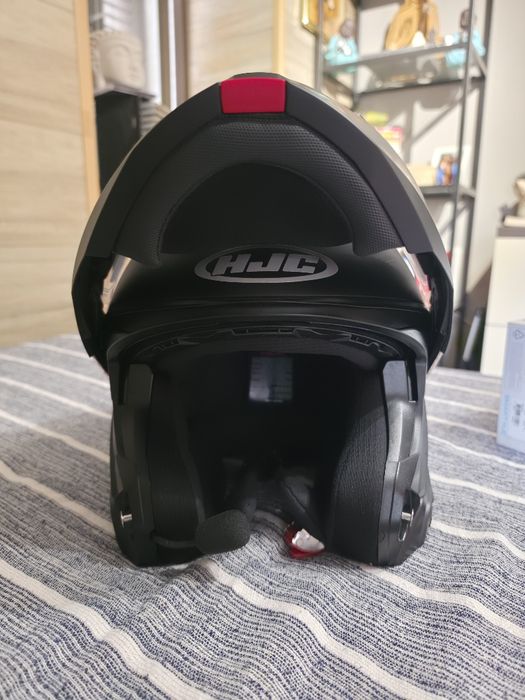 [NOVO] 2 Capacetes HJC com Intercomunicador (L e XL) + Casaco Moto Mulher 3 em 1 (Tam. 44)
