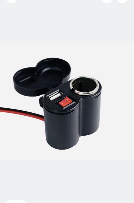 мото подвійна USB- зарядка розетка прикуриватель 12 В мото