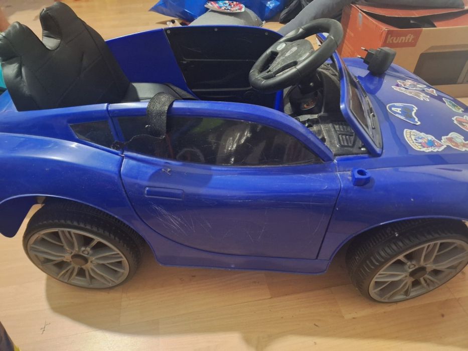 Carro criança a funcionar