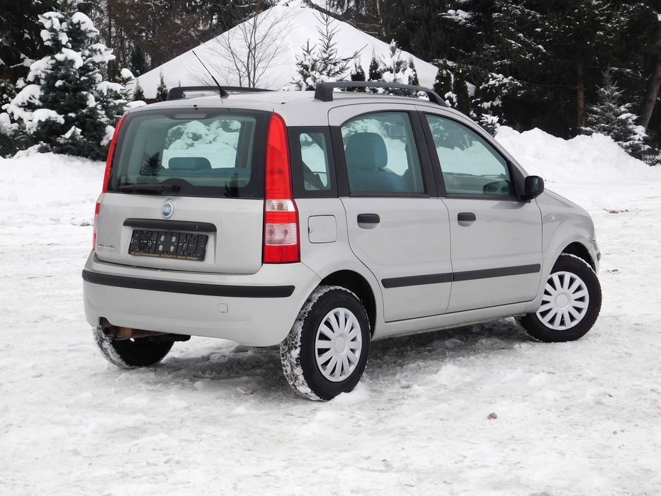 Fiat Panda*1.2 Benzyna*Klimatyzacja*Zadbana*Srebrna*Oryginał Przebieg