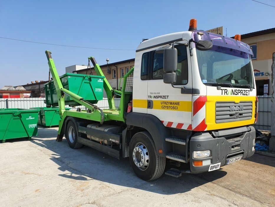 Kontener na odpady, wywóz kontenerów z odpadami 7 m3