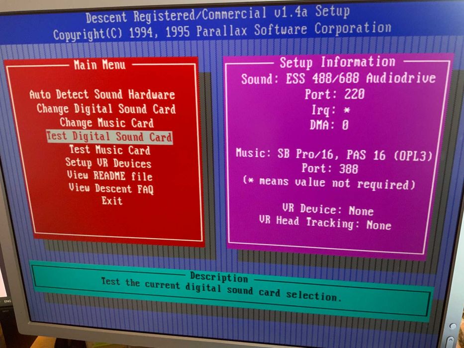Ретро звуковая карта Pine Technology PT-201 (1997, шина ISA, чип ESS1688F, проверена)