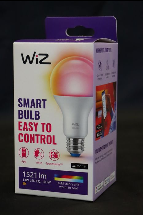 WIZ A67 Colors Lâmpada LED Wi-Fi E27 RGBW 15€/Un