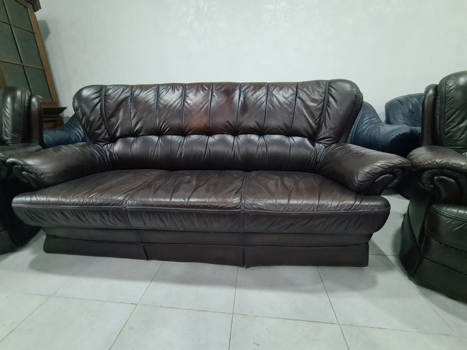 Диван шкіряний з нідерландів