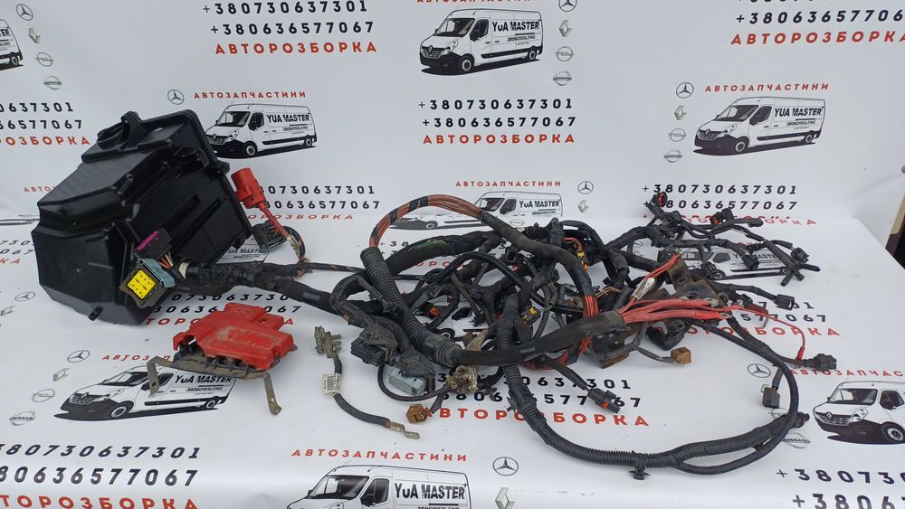 Проводка двигуна  ,коса двигуна  , проводка наРено мастер3 Renault Master III 
Opel Movano 
Nissan NV400